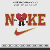 Nike Bad Bunny V2 Embroiery