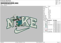 Nike Base Embroidery File 6 sizes