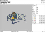 Nike Beast Embroidery File 6 sizes