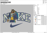 Nike Beast Embroidery File 6 sizes