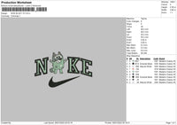 Nike Bluey V3 Embroidery File 6 sizes