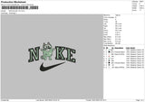 Nike Bluey V3 Embroidery File 6 sizes