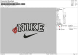 Nike Boxing Embroidery File 6 sizes