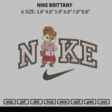 Nike Brittany Embroidery File 6 sizes