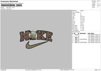 Nike Bull02 Embroidery File 6 sizes