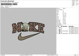 Nike Bull02 Embroidery File 6 sizes