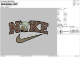 Nike Bull02 Embroidery File 6 sizes