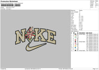 Nike Buu Embroidery File 6 sizes