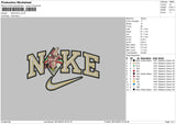 Nike Buu Embroidery File 6 sizes