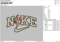 Nike Buu Embroidery File 6 sizes