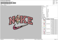 Nike Buu Embroidery File 6 sizes