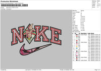 Nike Buu Embroidery File 6 sizes