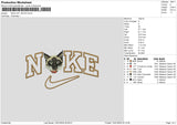 Nike Cat 1401 Embroidery File 6 sizes