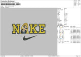 Nike Chloe B Embroidery File 6 sizes