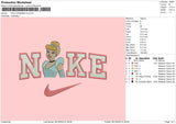 Nike Cinderella Embroidery File 6 sizes