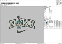 Nike Coralcat Embroidery File 6 sizes