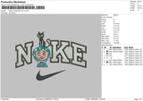 Nike Coralcat Embroidery File 6 sizes