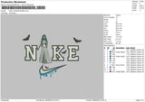 Nike Corpse 02 Embroidery File 6 sizes