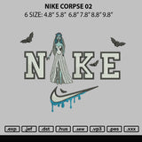 Nike Corpse 02 Embroidery File 6 sizes