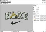 Nike Crosby Embroidery File 6 sizes