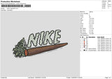 Nike Cigarette Embroiery File 6 sizes