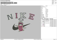 Nike Crochet Embroidery File 6 sizes