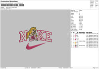 Nike Aurora 02 Embroidery File 6 sizes