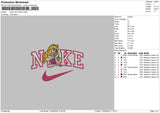 Nike Aurora 02 Embroidery File 6 sizes