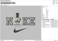 nike donjulio Embroidery