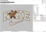 Nike Donkey Embroidery File 6 sizes