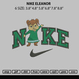 Nike Eleanor Embroidery File 6 sizes