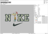 Nike Flynn Embroidery File 6 sizes