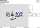 Nike Alice02 Embroidery File 6 sizes