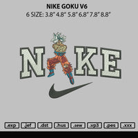 Nike Goku V6 Embroidery