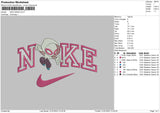 Nike Gwen Chibi Embroidery File 6 sizes