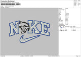 Nike Tiger Line Embroidery File 6 sizes