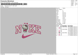 Nike Hk Pink Embroidery File 6 sizes