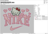 nike kitty 03 Embroidery