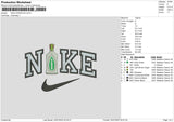 Nike Hornitos Embroidery File 6 sizes