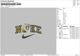 Nike Horse V4 Embroidery File 6 sizes