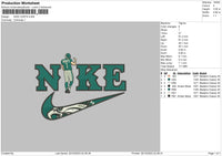 Nike Hurts Embroidery File 6 sizes