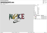 Nike Potter Embroidery File 6 sizes