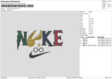 Nike Potter Embroidery File 6 sizes