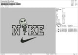 Nike Jack V2 Embroidery File 6 sizes