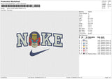 NIKE JUDGE DREDD MASK Embroidery
