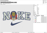 NIKE JUDGE DREDD MASK Embroidery