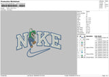 Nike Luigi Embroidery File 6 sizes