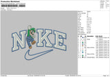 Nike Luigi Embroidery File 6 sizes