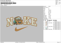 Nike Mater V5 Embroidery File 6 sizes