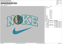 Nike Maverick Embroidery File 6 sizes